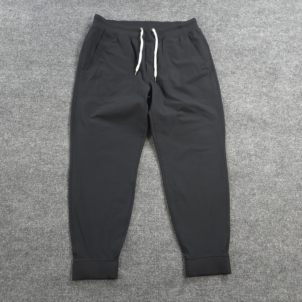 Vuori Pants Mens 2XL Black Meta Jogger Performance Gym Training Run Athletic